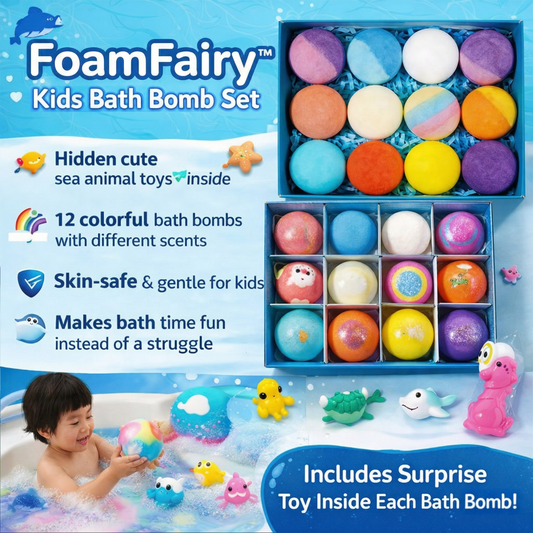 FoamFairy™ Kids Bath Bomb