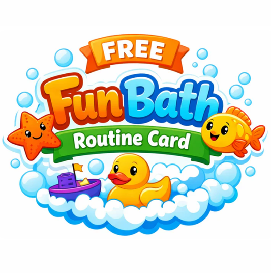 FREE Fun Bath Routine Card